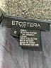 Etcetera Silver Sleeveless Blouse Size 2 - photo 4