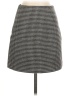 Club Monaco Houndstooth Gray Wool Skirt Size 00 - photo 1