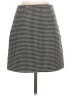 Club Monaco Houndstooth Gray Wool Skirt Size 00 - photo 2