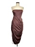 Unbranded 100% Polyester Brown Pink Cocktail Dress Size 6 (estimated) - photo 1