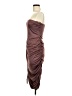 Unbranded 100% Polyester Brown Pink Cocktail Dress Size 6 (estimated) - photo 5
