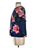 Banana Republic 100% Polyester Blue Short Sleeve Blouse Size S - photo 5