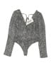 12th Tribe Gray Bodysuit Size M - photo 1