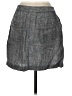 Max Studio 100% Linen Gray Casual Skirt Size S - photo 2