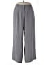 Eileen Fisher 100% Silk Solid Gray Silk Pants Size XL - photo 1