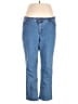 Just My Size Solid Blue Jeans Size 20 - photo 1