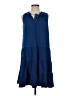 Max Studio Blue Casual Dress Size S - photo 1