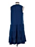 Max Studio Blue Casual Dress Size S - photo 2
