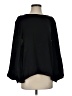 Halston Heritage 100% Polyester Black Long Sleeve Blouse Size XS - photo 1