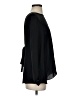 Halston Heritage 100% Polyester Black Long Sleeve Blouse Size XS - photo 4