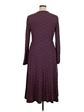 princess polly baby blue dress Psophia Polka-Dot V-Neck Midi Dress in Purple