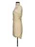 Missguided Checkered-gingham Yellow Casual Dress Size XS - photo 5