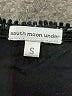 South Moon Under 100% Rayon Black 3/4 Sleeve Blouse Size S - photo 7