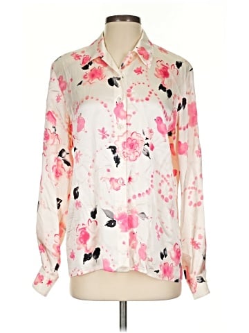 Escada by Margaretha Ley Long Sleeve Blouse (view 1)
