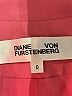 Diane von Furstenberg Pink Blazer Size 0 - photo 6