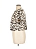 H&M Animal Print Ivory Short Sleeve Top Size XL - photo 5