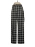 Reformation Plaid Gray Casual Pants Size 2 - photo 1