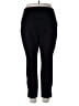 Rafaella Solid Black Active Pants Size 2X - photo 2