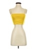 Shein 100% Polyester Yellow Tube Top Size 4 - photo 1