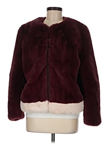 Saks Fifth Avenue Faux Fur Jacket (view 1)
