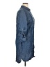 Kenneth Cole REACTION Blue 3/4 Sleeve Button-Down Shirt Size 14 - photo 4