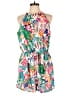 Shein Curve Tropical Green White Romper Size 12 Plus (0) - photo 1