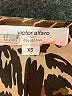 Victor Alfaro Collective 100% Polyester Animal Print Brown Long Sleeve Blouse Size XS - photo 7