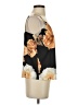 INC International Concepts 100% Polyester Floral Black Sleeveless Blouse Size XS - photo 4