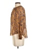 Veronica Beard Gold Long Sleeve Blouse Size 4 - photo 5