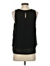 Monteau 100% Polyester Black Sleeveless Blouse Size S - photo 2