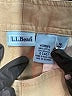 L.L.Bean Solid Tan Khaki Shorts Size 10R - photo 3