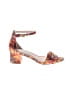 Free People Floral Orange Sandals Size EU 36 - photo 1
