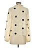 Unbranded 100% Polyester Floral Ivory Long Sleeve Blouse Size S - photo 2