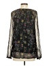 Sundance 100% Viscose Black Long Sleeve Blouse Size S - photo 2
