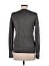 Ann Taylor Metallic Silver Pullover Sweater Size L - photo 2