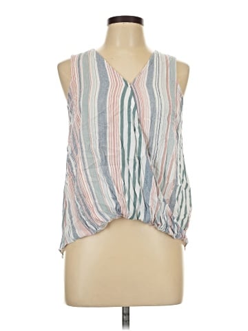 Hem & Thread Sleeveless Blouse (view 1)