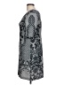 Baraschi 100% Polyester Paisley Gray Cocktail Dress Size 10 - photo 5