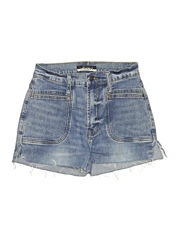 Vibrant M.I.U Denim Shorts (view 1)