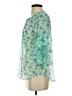 Vince Camuto 100% Polyester Teal 3/4 Sleeve Blouse Size XS - photo 5