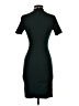 Slate & Willow Solid Black Green Cocktail Dress Size S (estimated) - photo 2