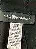 Sag Harbor Solid Black Formal Skirt Size 16 - photo 4