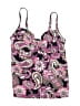 Lands' End Paisley Purple Swimsuit Top Size 4 - photo 1