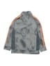 Adidas 100% Polyester Gray Zip Up Hoodie Size 7 - photo 2