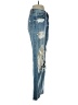 GRLFRND 100% Cotton Graphic Blue Jeans Size 26 waist - photo 4