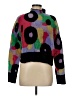 Simon Miller Polka Dots Black Purple Pullover Sweater Size M - photo 1