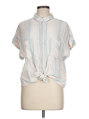 Bella Dahl Short Sleeve Blouse (view 1)