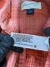 Universal Thread 100% Cotton Plaid Orange Long Sleeve Button-Down Shirt Size M - photo 8