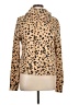 Love, Fire Animal Print Tan Pullover Sweater Size L - photo 1