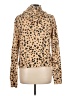 Love, Fire Animal Print Tan Pullover Sweater Size L - photo 2