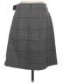 Club Monaco Plaid Gray Formal Skirt Size 4 - photo 2